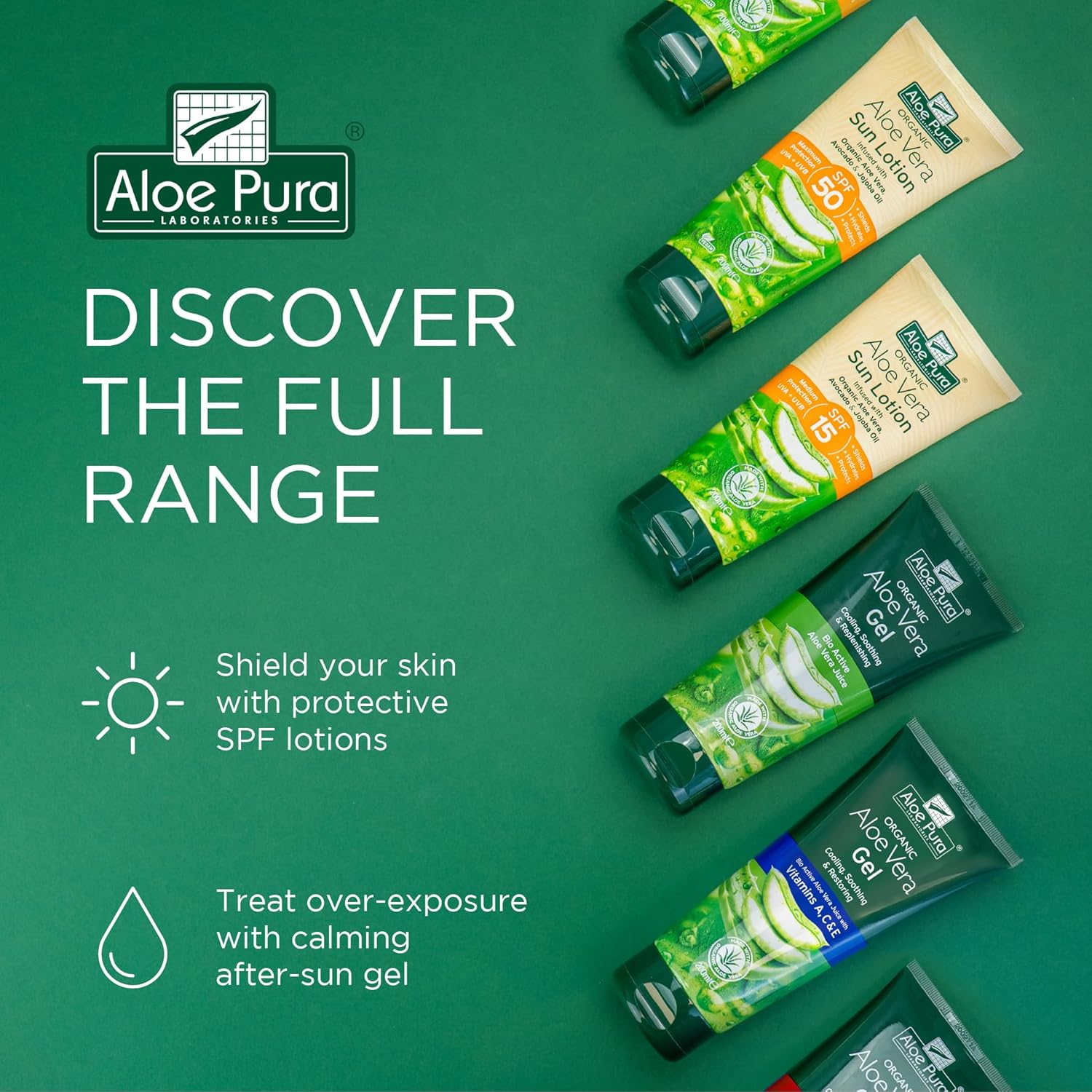 Aloe Pura Aloe Vera Full Range 