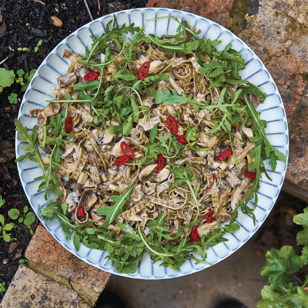 Explore Cuisine Edamame & Mung Bean Fettuccine — product back