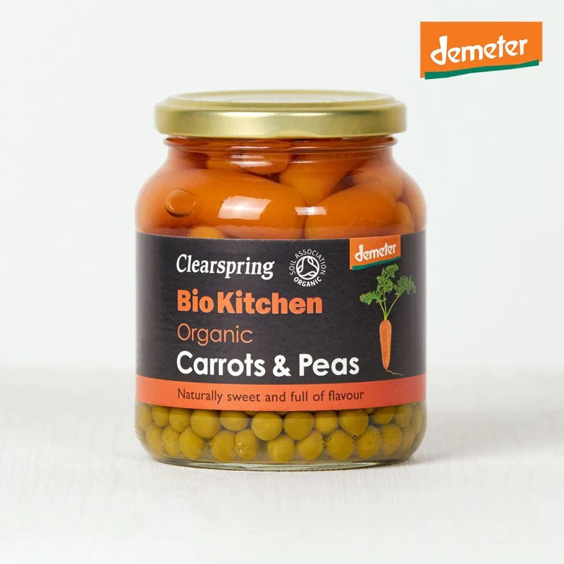 Organic Carrots & Peas Demeter Bio Kitchen 350g
