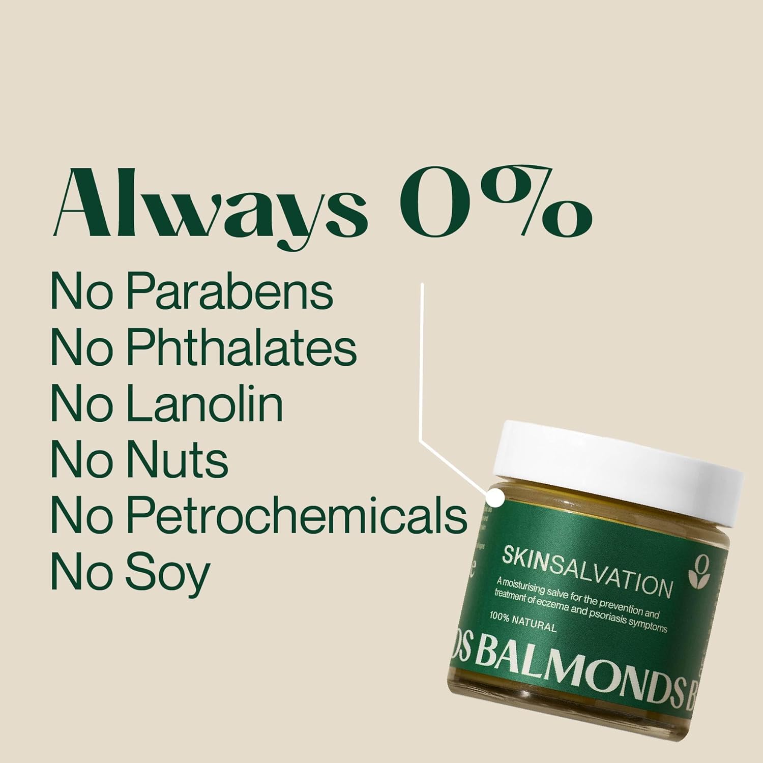 Balmonds Skin Salvation 120ml claims