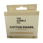 The Humble Co Bamboo Cotton Swabs White 100's front packaging