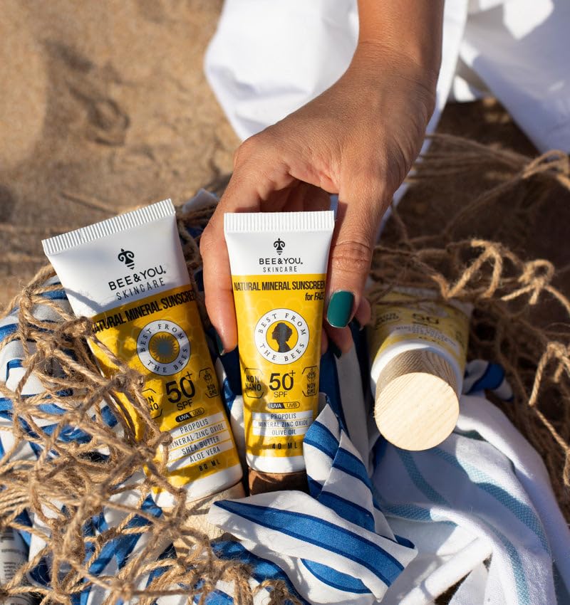 Bee and You Mineral Sunscreen SPF50 80ml lifestyle image 3