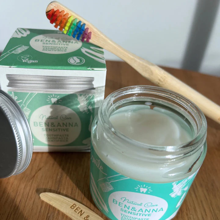 Ben and Anna Sensitive Toothpaste 100ml lifestyle image 2