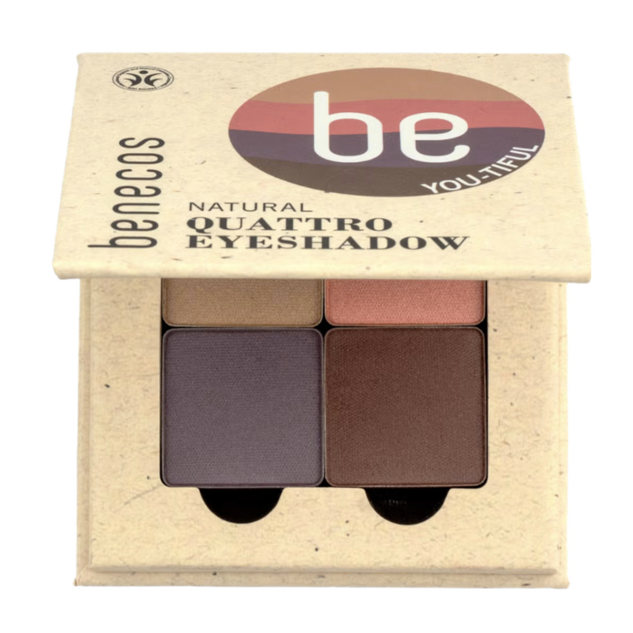 Benecos Quattro Eyeshadow No-001 Beautiful Eyes 8g shades