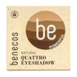 Benecos Quattro Eyeshadow No-002 Coffee and Cream 8g Front Packaging 