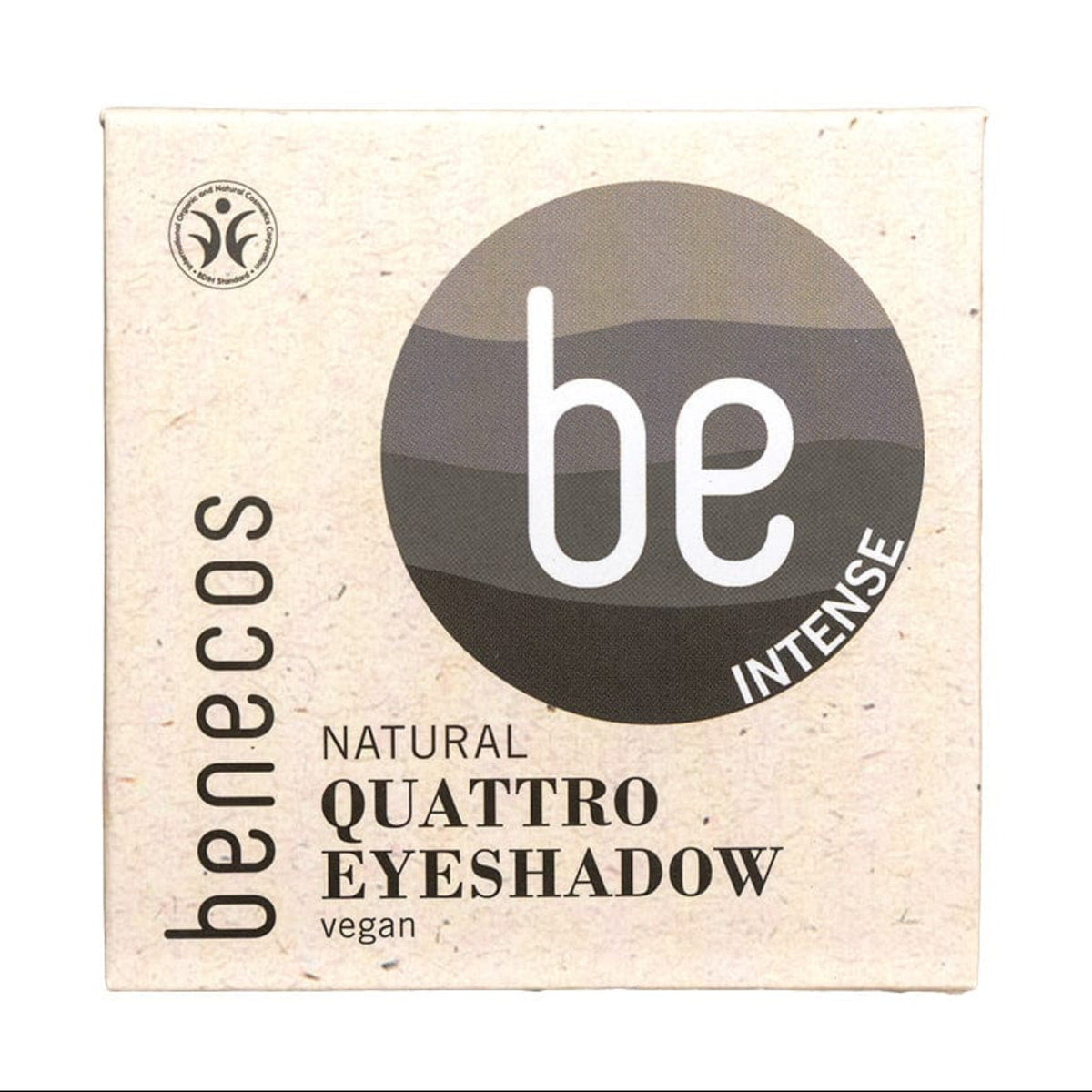 Benecos Quattro Eyeshadow No. 003 Smokey Eyes 8g front packaging