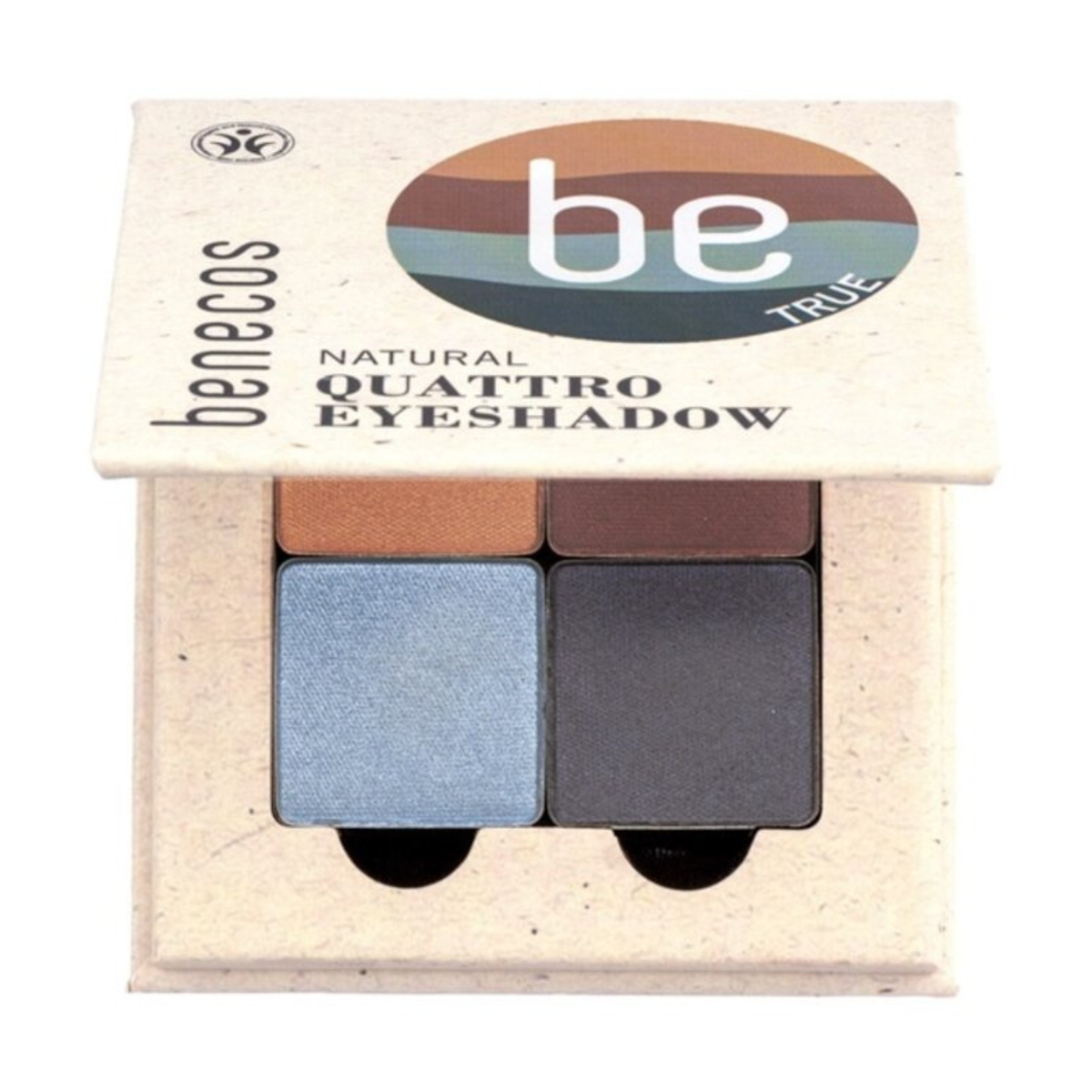 Benecos True Blue Quattro Eyeshadow 8g shades