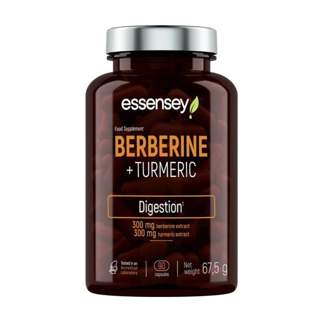 Essensey Berberine + Turmeric 90 Capsules front packaging