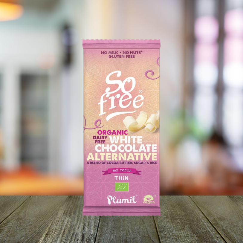 White Alternative Chocolate So Free Chocolate Bar 70g