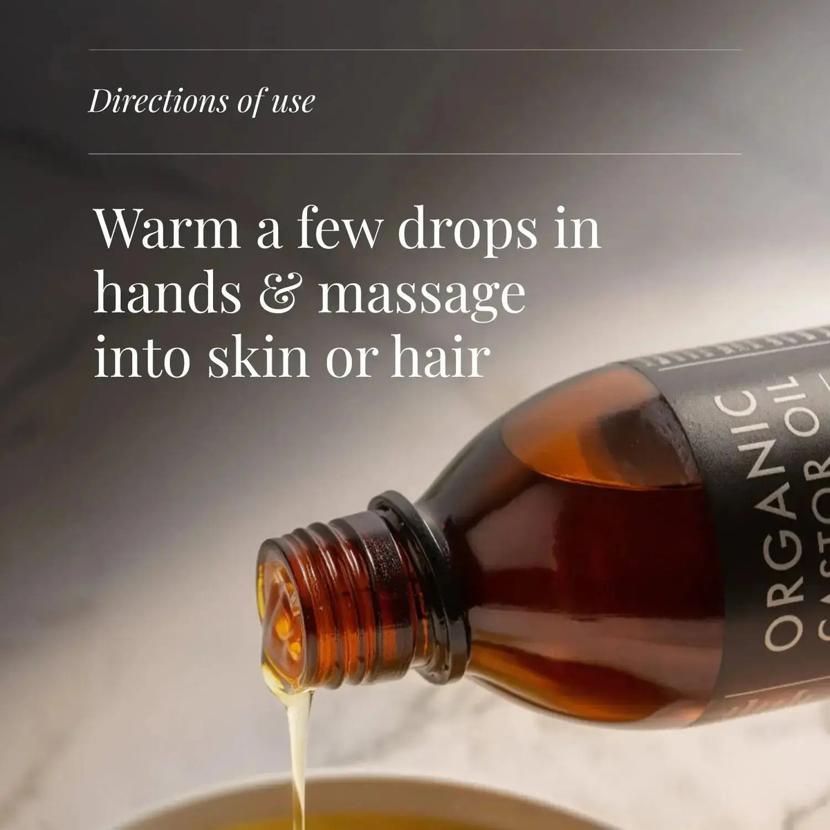 Organic Castor Oil 250ml