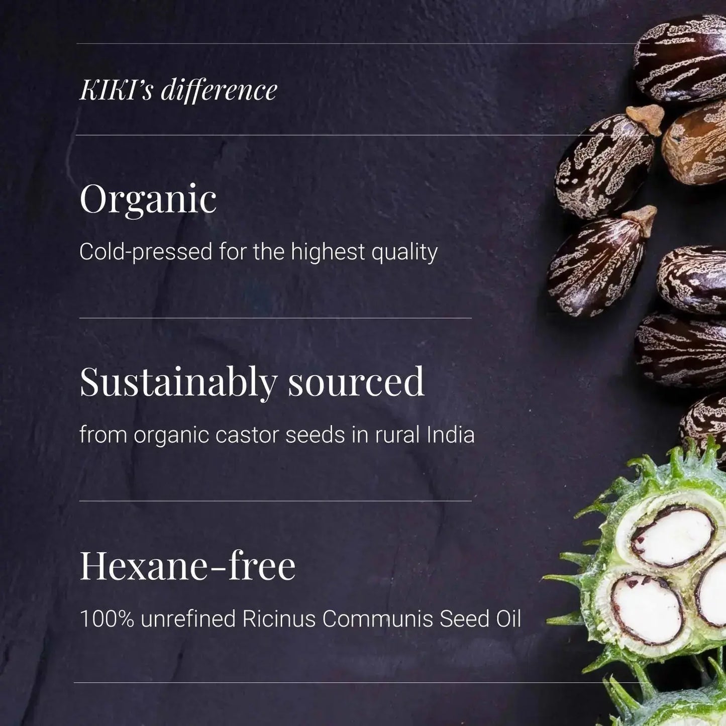 Organic Castor Oil 250ml