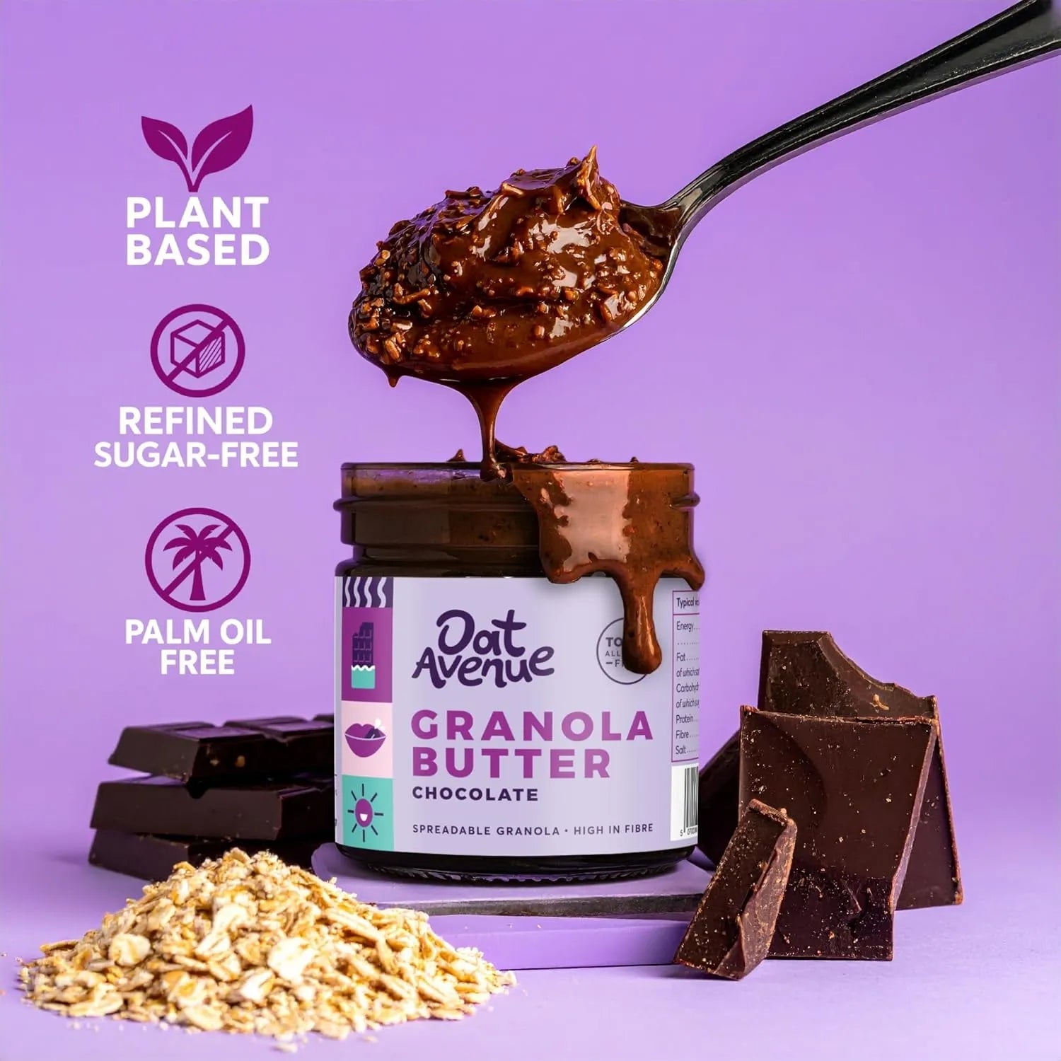 Chocolate Granola Butter 225g lifestyle image