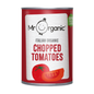 Mr Organic Chopped Tomatoes Tin 400g front packaging