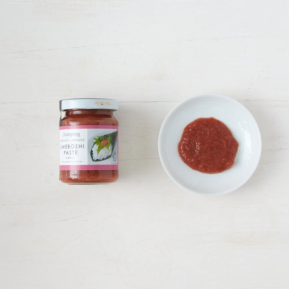 Clearspring Organic Japanese Umeboshi Paste 150g with actual product