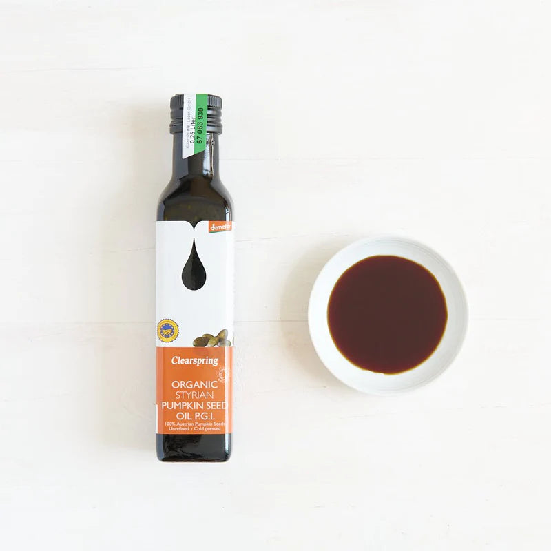 Organic Toasted Pumpkin Seed Cold Pressed Oil 250ml