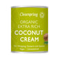 Clearspring Organic Extra Rich Coconut Cream 200ml front packaging
