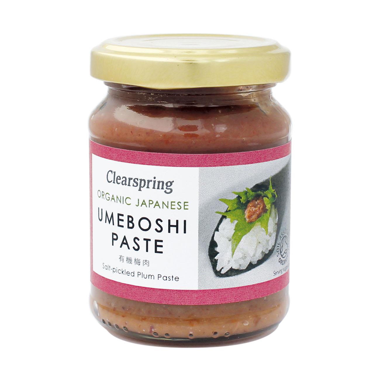 Clearspring Organic Japanese Umeboshi Paste 150g front packaging
