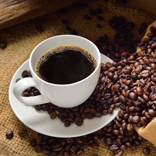Coffee Grounds and Beans