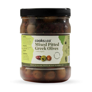 Pitted Green Olives 240G