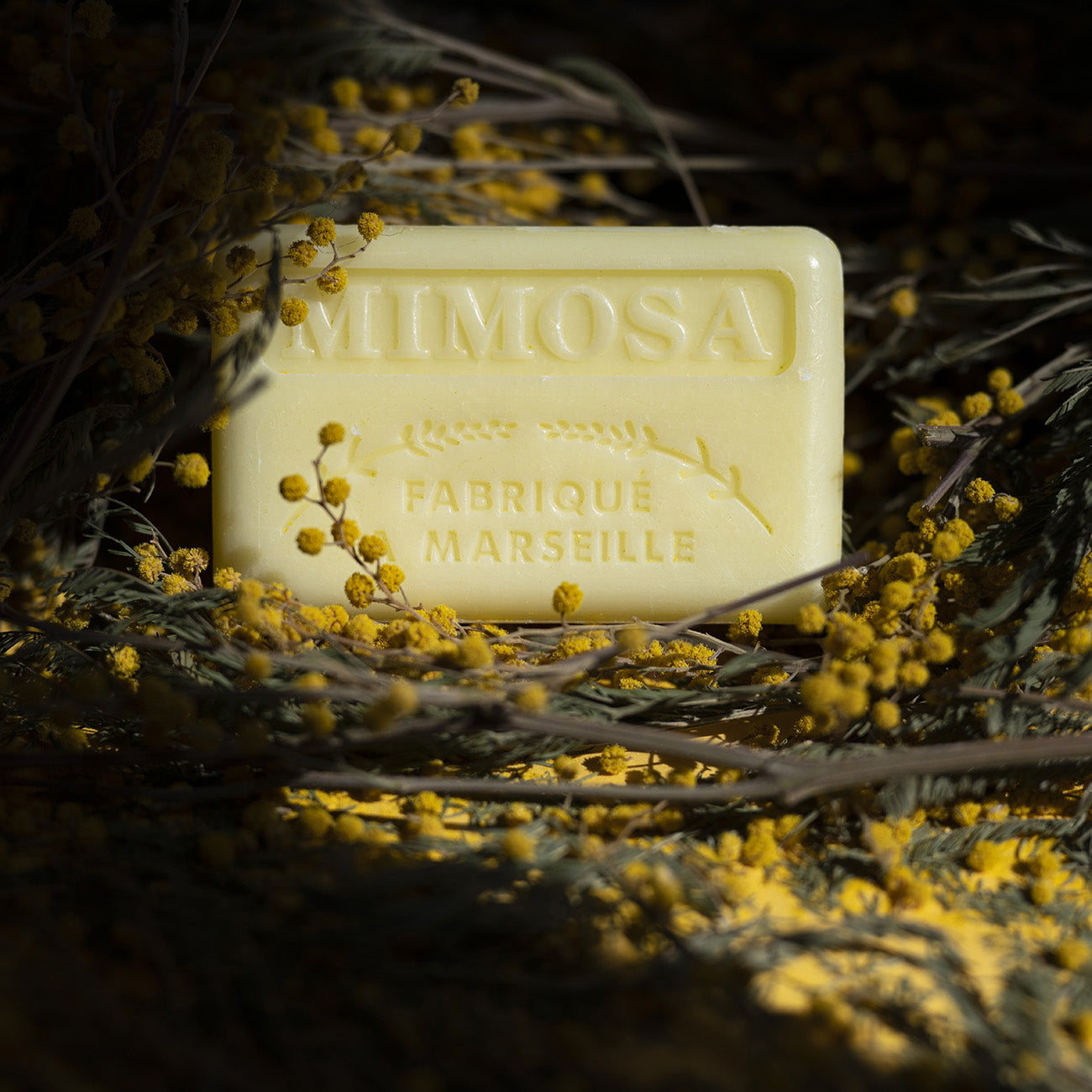 French Marseille Soap Mimosa 125g