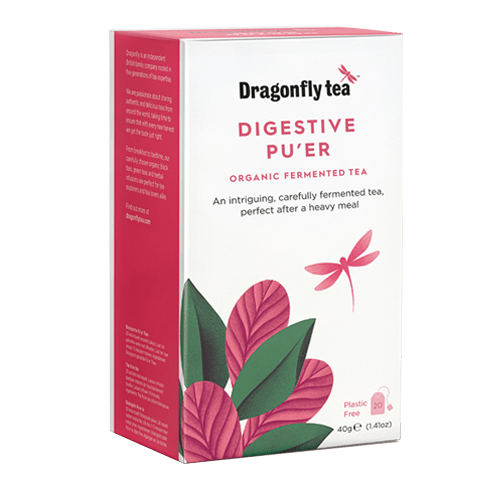 Dragonfly Organic Pu'er Tea 20 Bags – pack side
