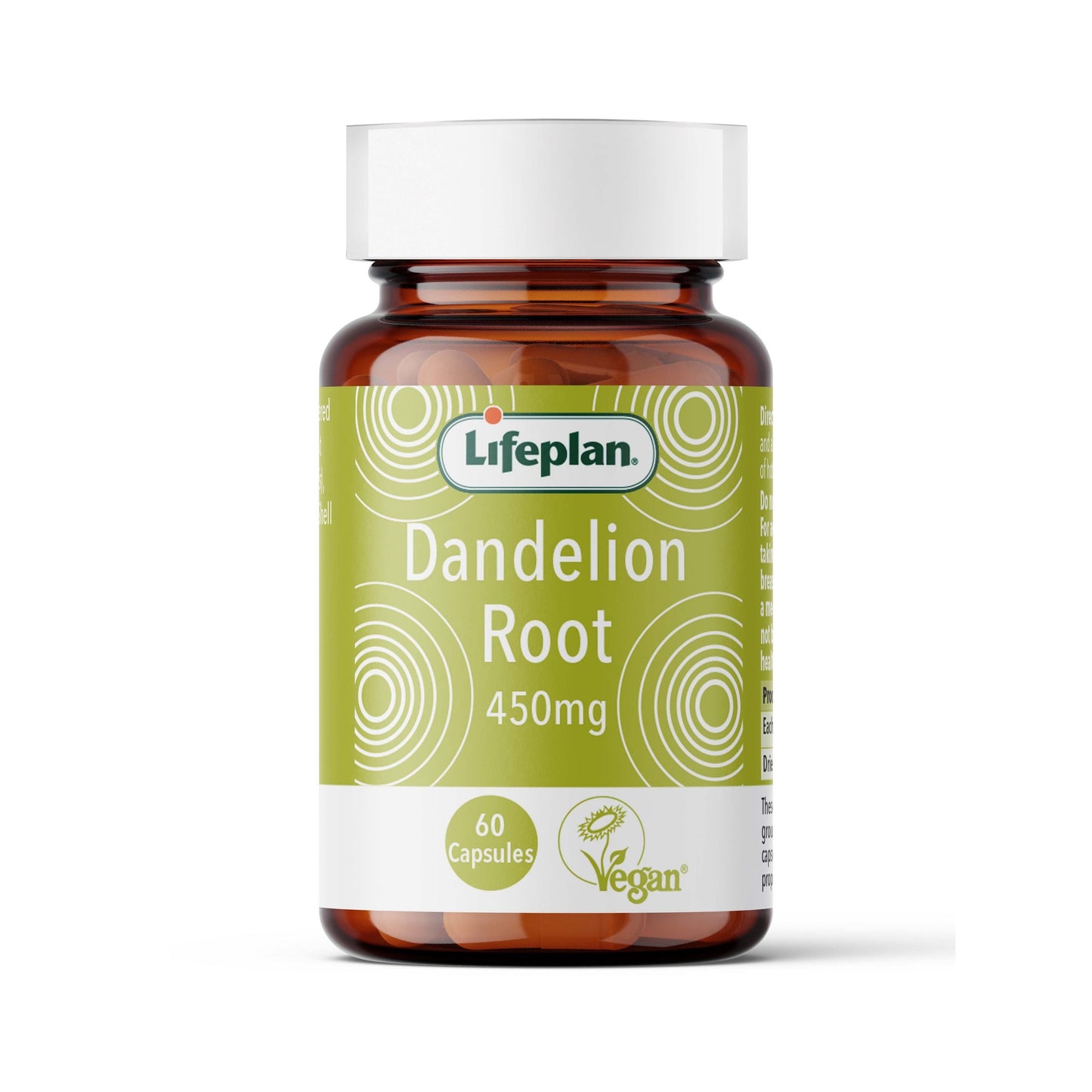Dandelion Root 450mg 60 Capsules - Lifeplan