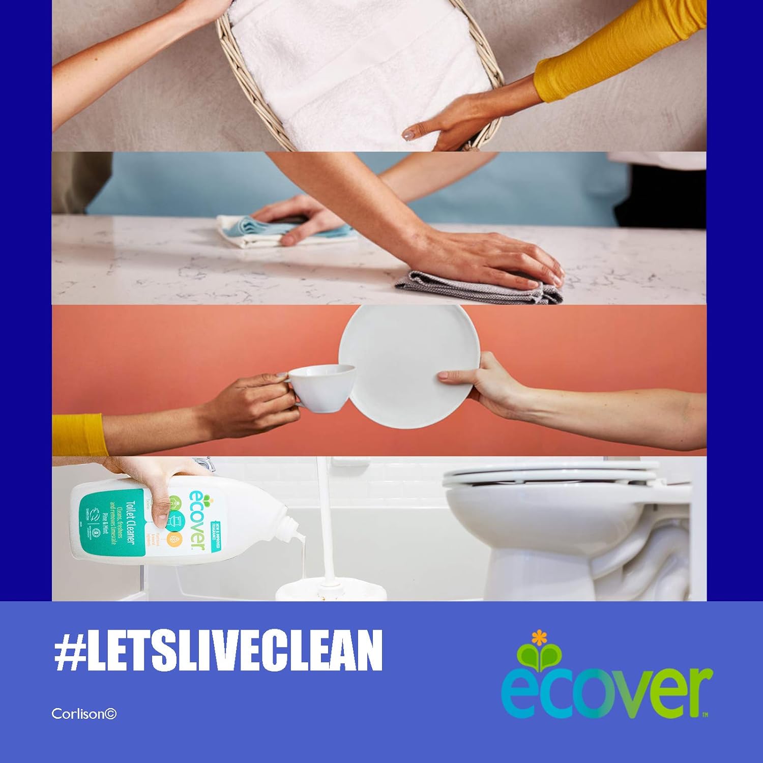 Ecover Non-Bio Liquid Gentle Fragrance Laundry Liquid 56 Washes 5L #letsliveclean