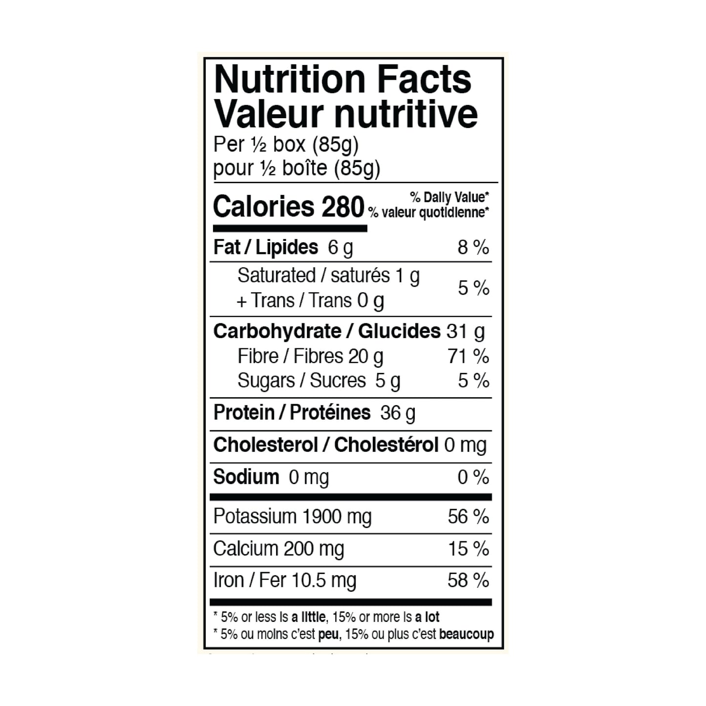 Explore Cuisine Edamame Spaghetti — nutrition facts