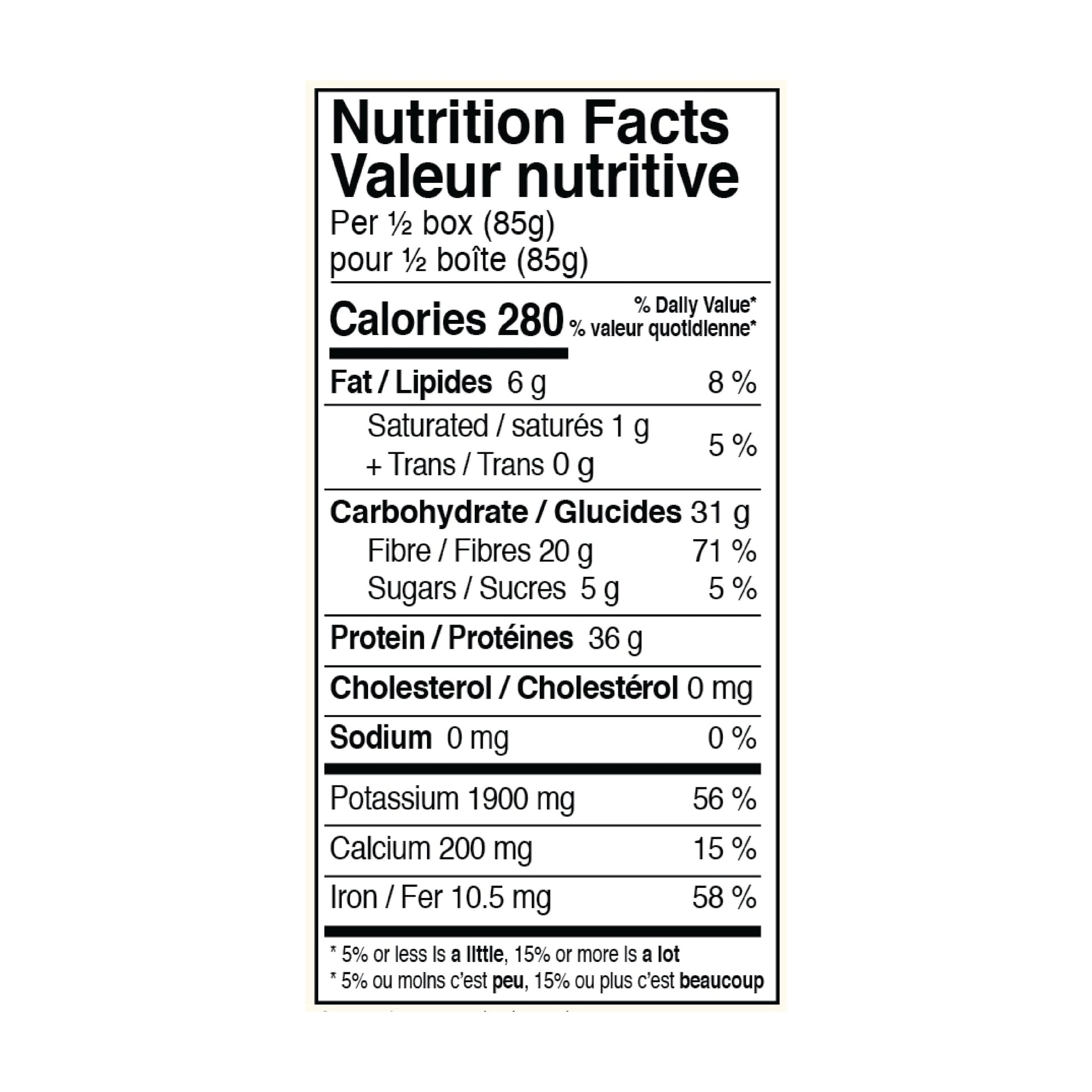 Explore Cuisine Edamame Spaghetti — nutrition facts