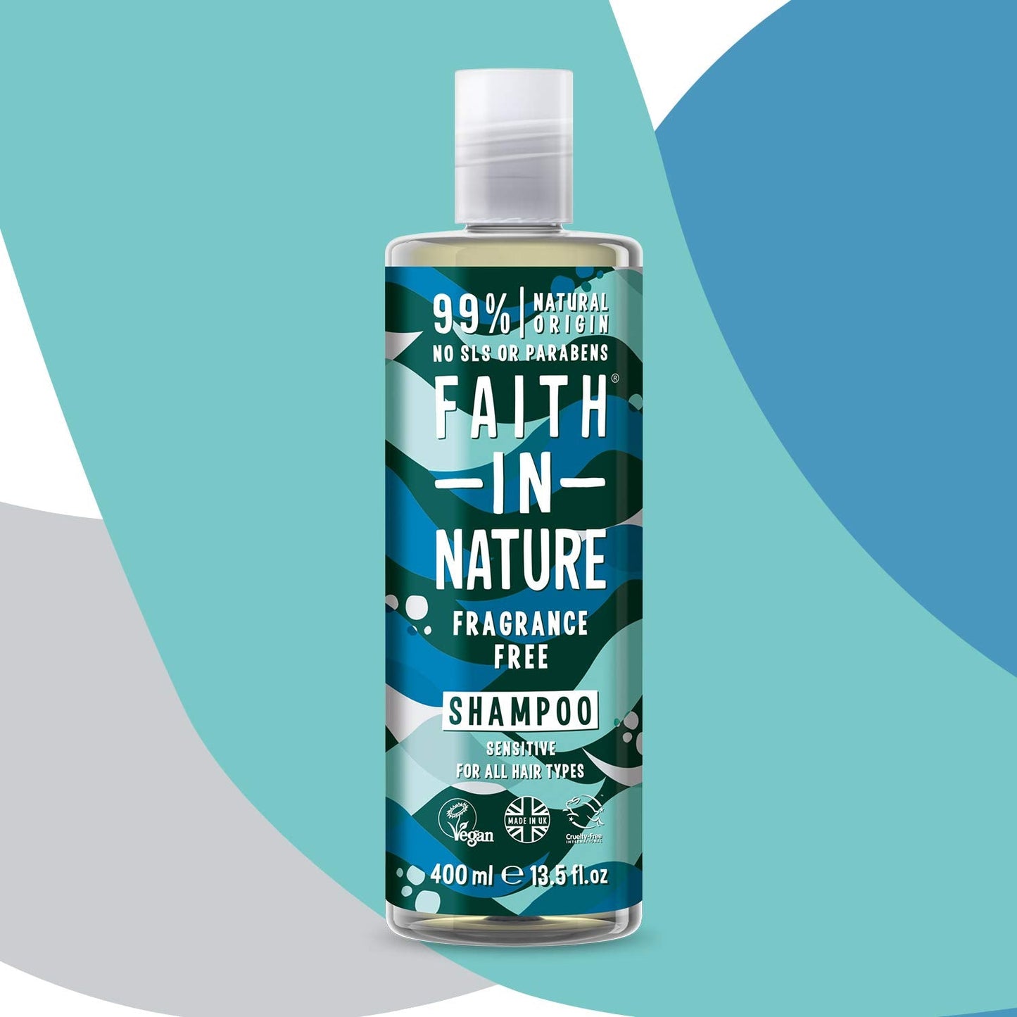 Faith in Nature Fragrance Free Shampoo 400ml lifestyle