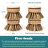 Reusable Bamboo Dish Brush Head (Firm Bristles)