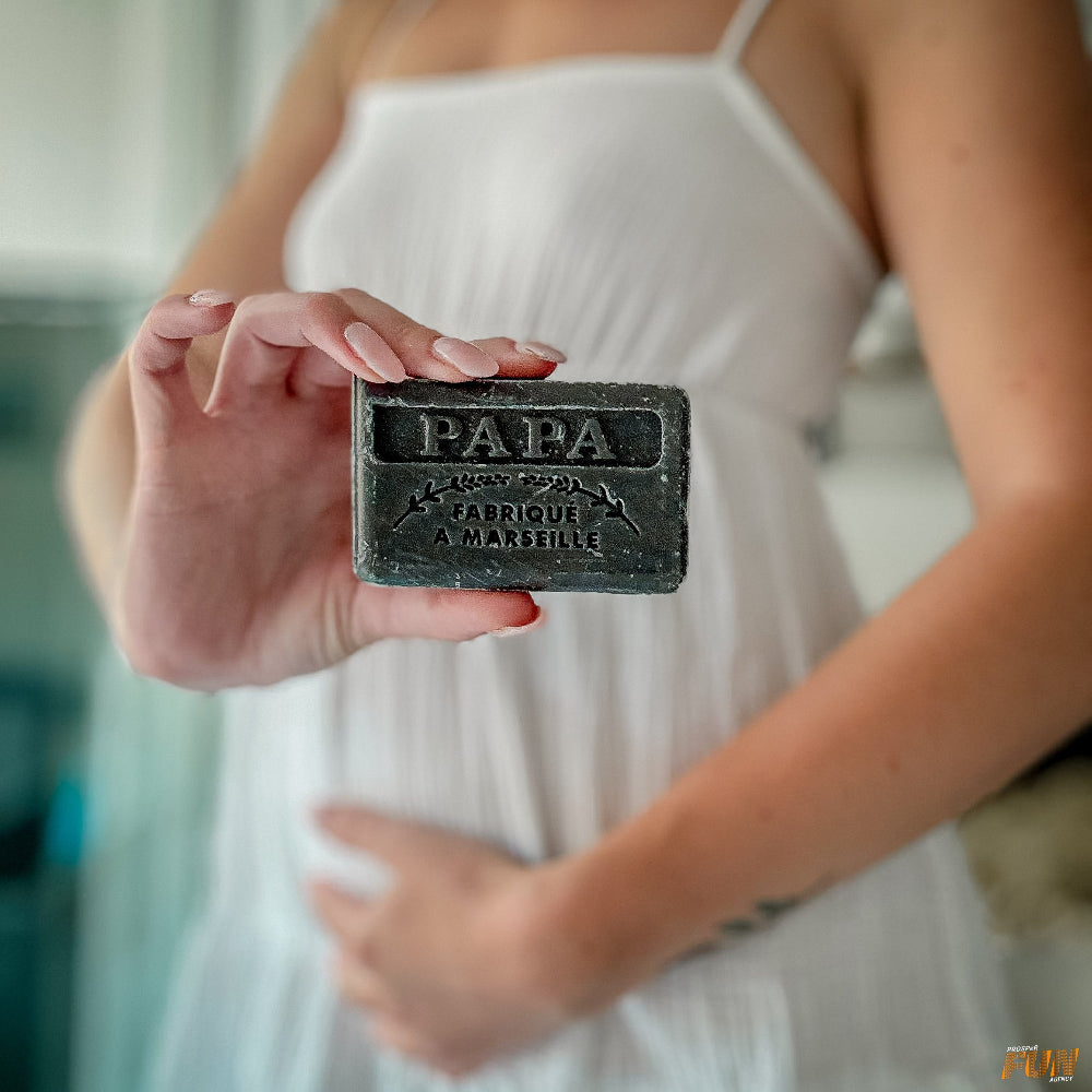 French Marseille Soap Family Papa (Daddy) 125g lifestyle image
