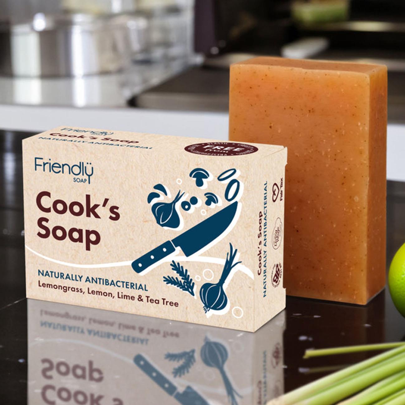 Friendly Soap Cook's Soap lifestyle image