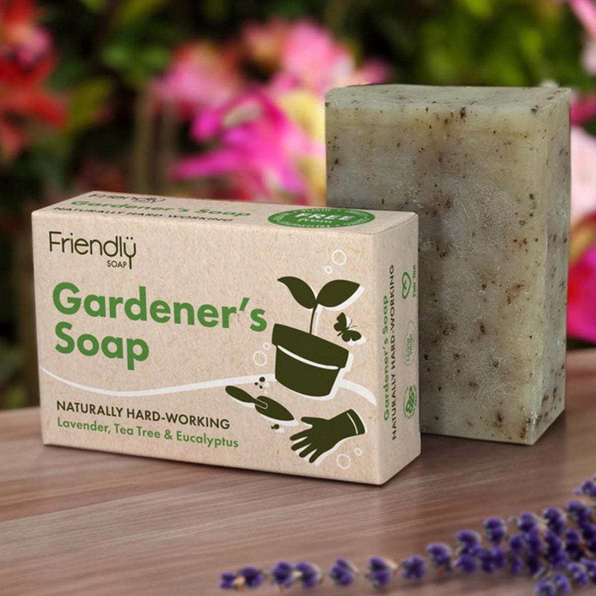 Friendly Soap Gardener's Soap lifestyle image