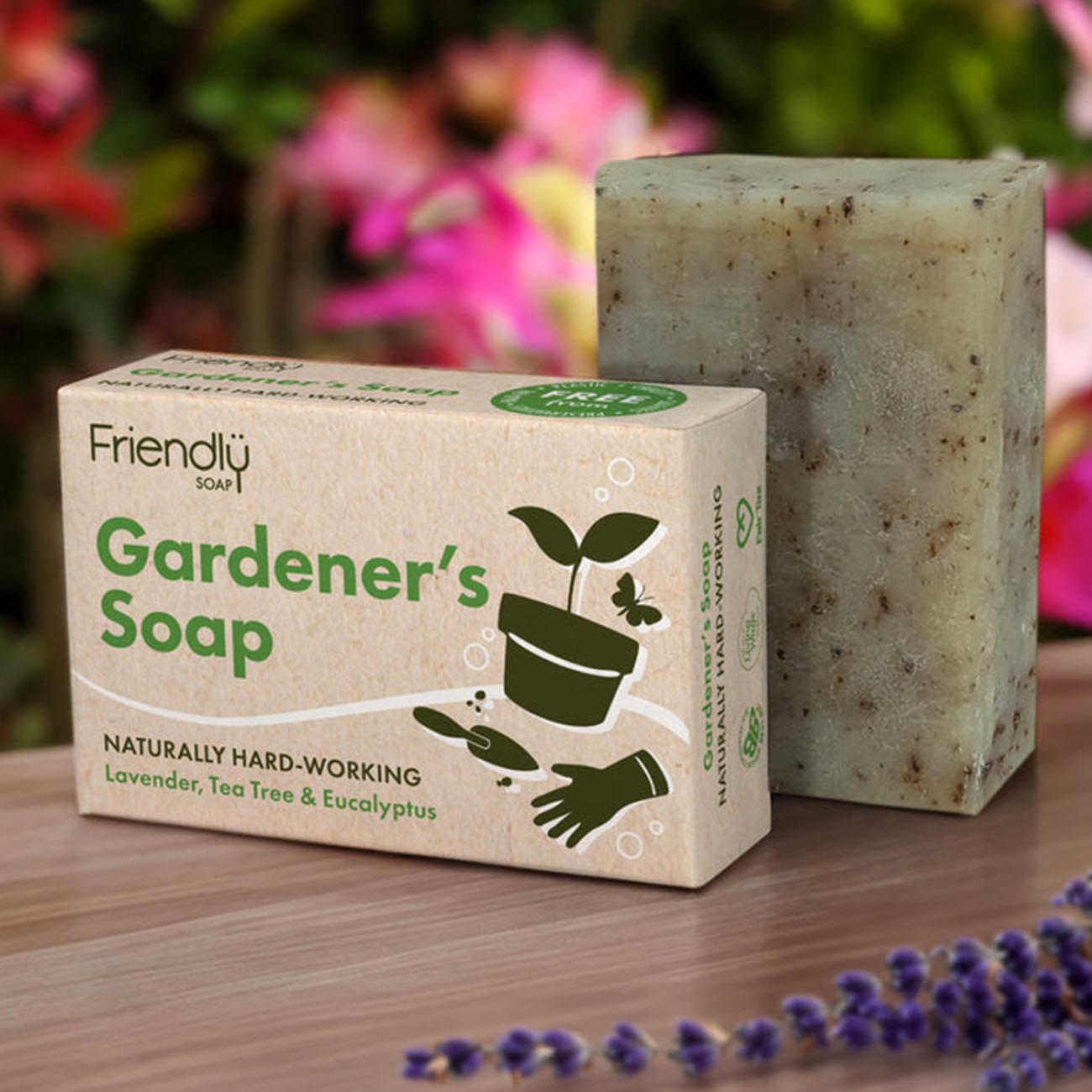 Friendly Soap Gardener's Soap lifestyle image