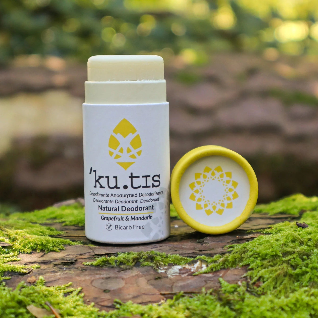 Kutis Skincare Grapefruit and Mandarin Bicarb Free Deodorant 50g lifestyle image