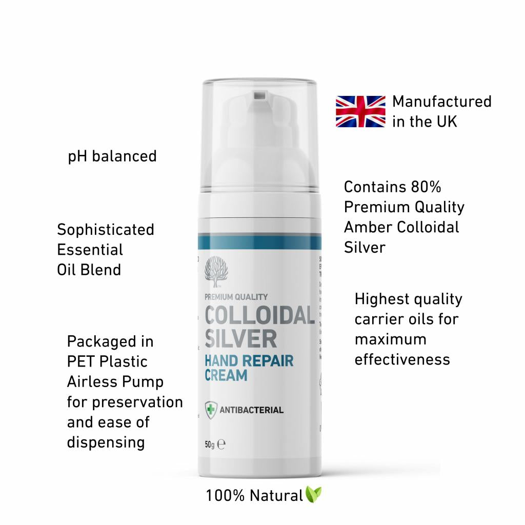 Colloidal Silver Miracle Hand & Nail Cream 50ml