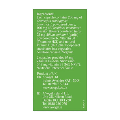 Hawthorn Garlic Complex 90 Capsules side 4