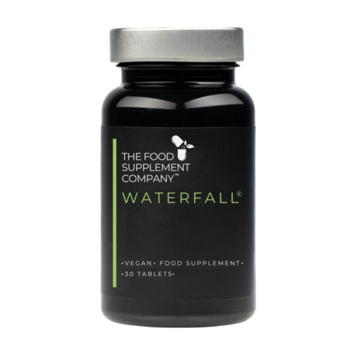 The Food Supplement Company Herbal Waterfall 30 Tablets front packaging