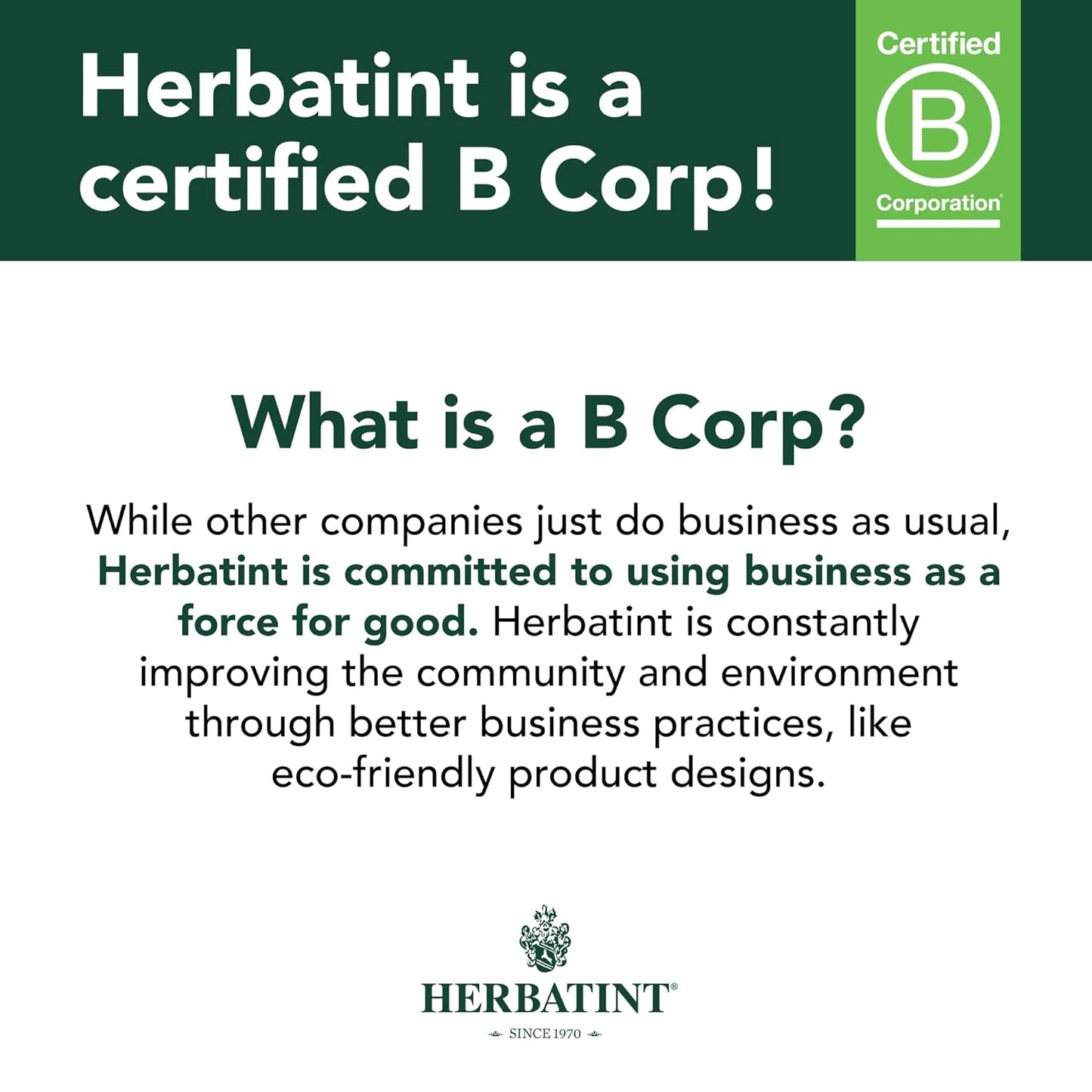 Herbatint Hair Colour Platinum Ash Blonde 10C 170ml certified B Corp