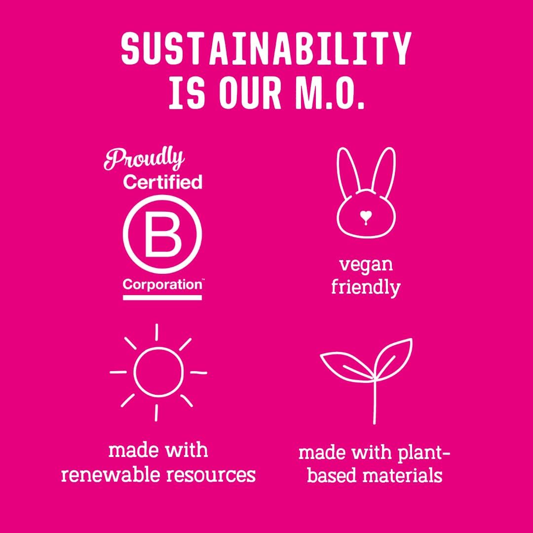 Here We Flo Combo Pack Tampons Non-Applicator Certified B Corp