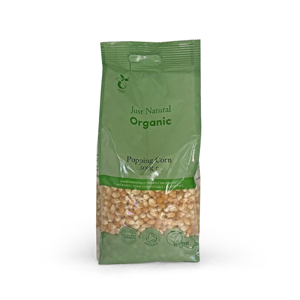 Just Natural Organic Popping Corn 500g