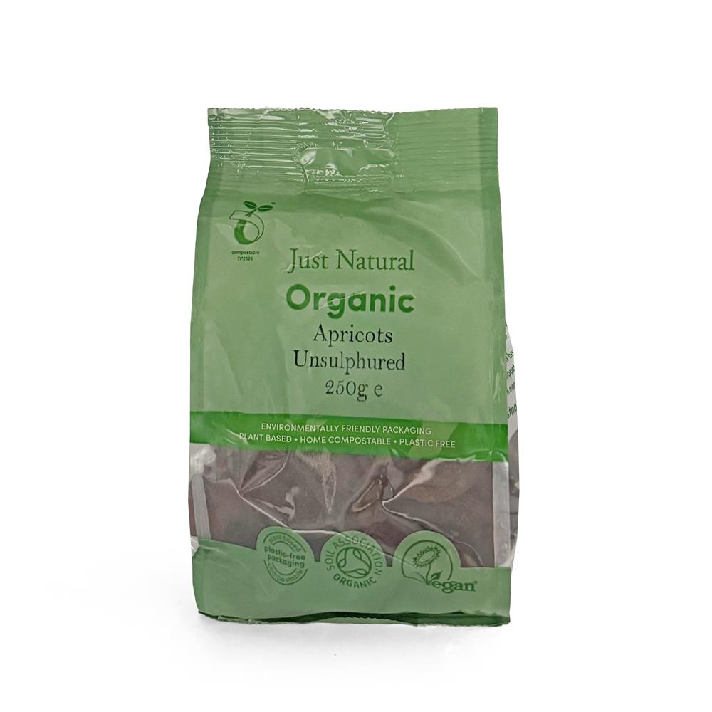 Just Natural Organic Apricots Unsulphured