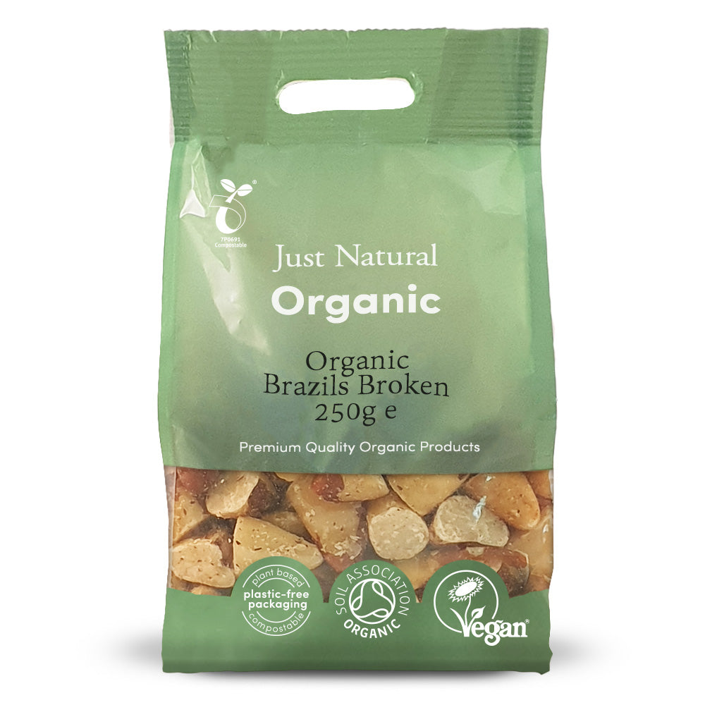 Just Natural Organic Brazils Broken
