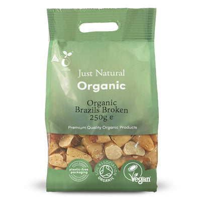 Just Natural Organic Brazils Broken