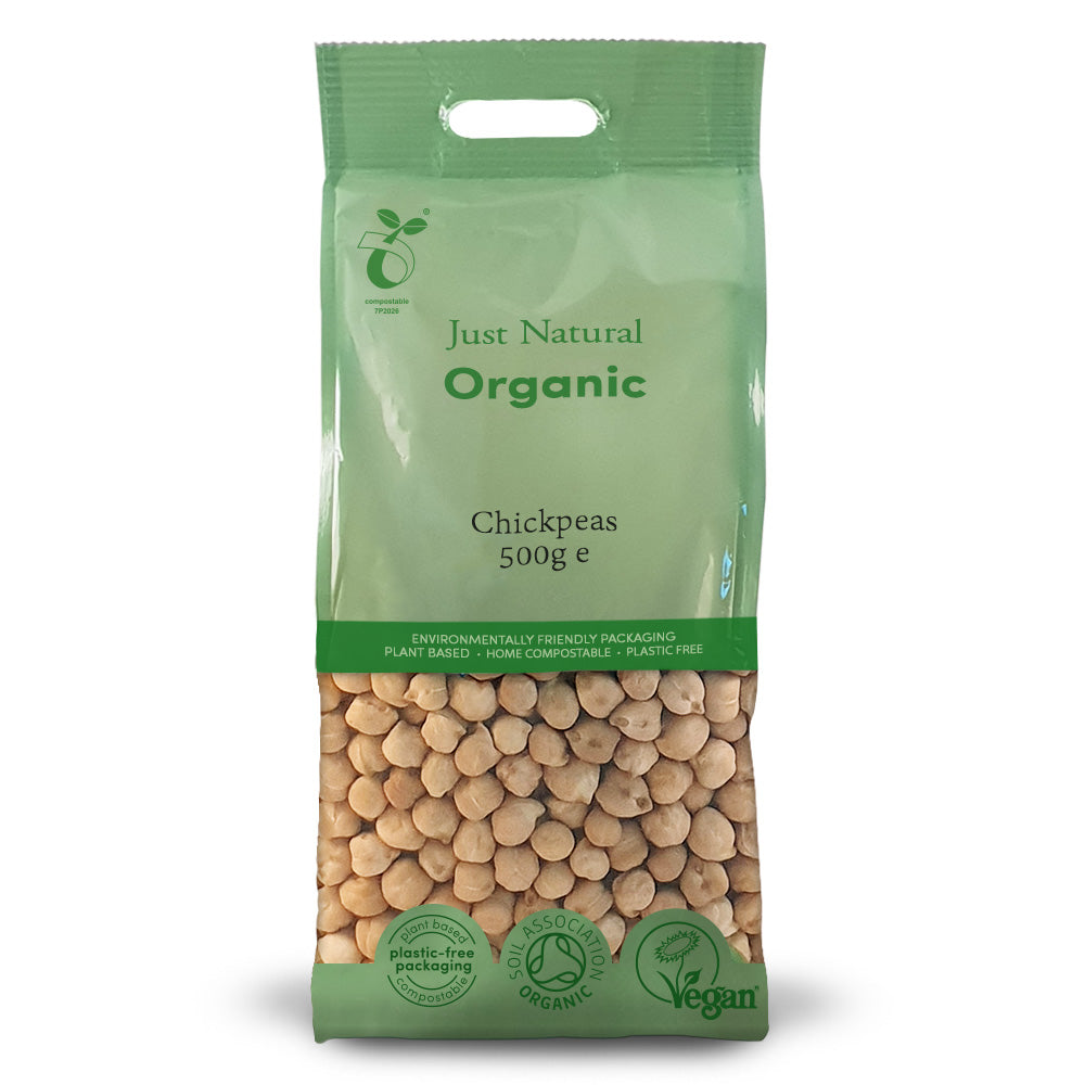 Just Natural Organic Chickpeas 500g