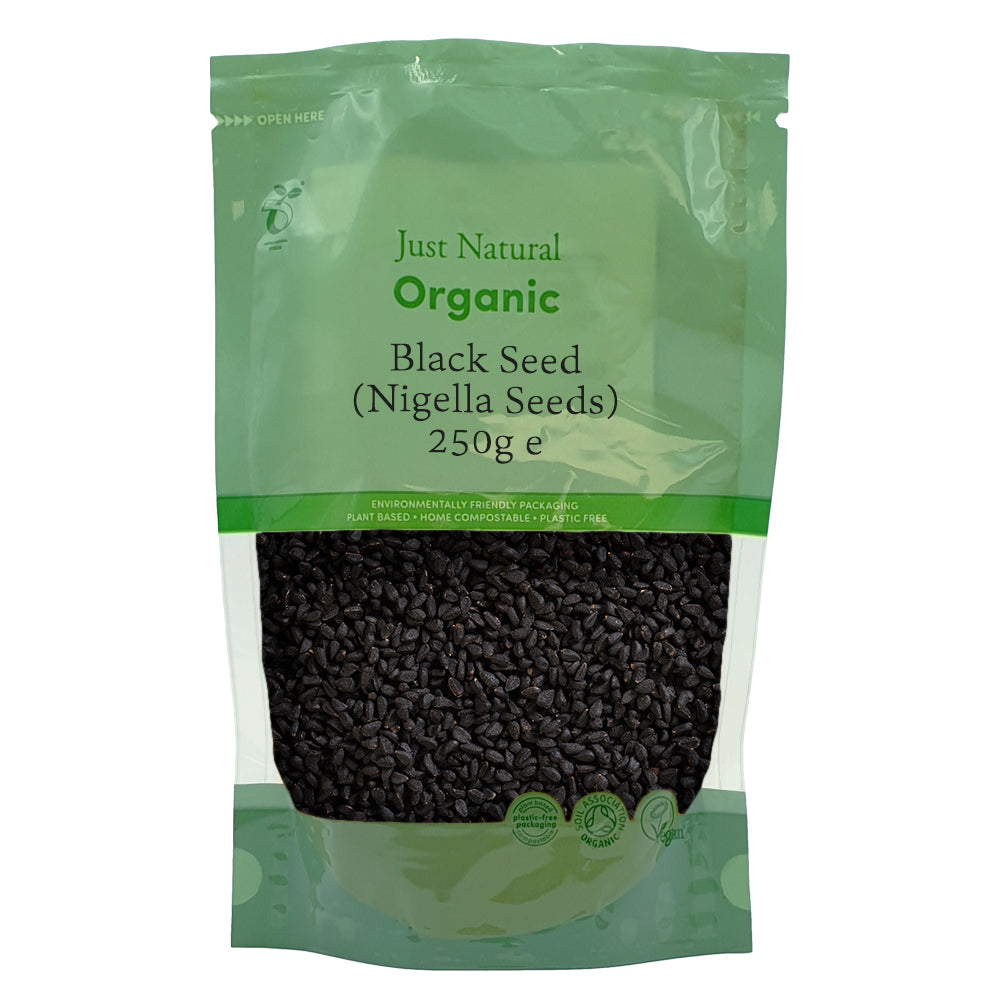 Just Natural Organic Black Seed Nigella Seeds 250g