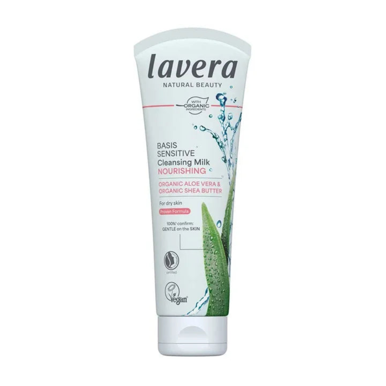 Lavera Basis Sensitiv Cleansing Milk 125 ml bottle