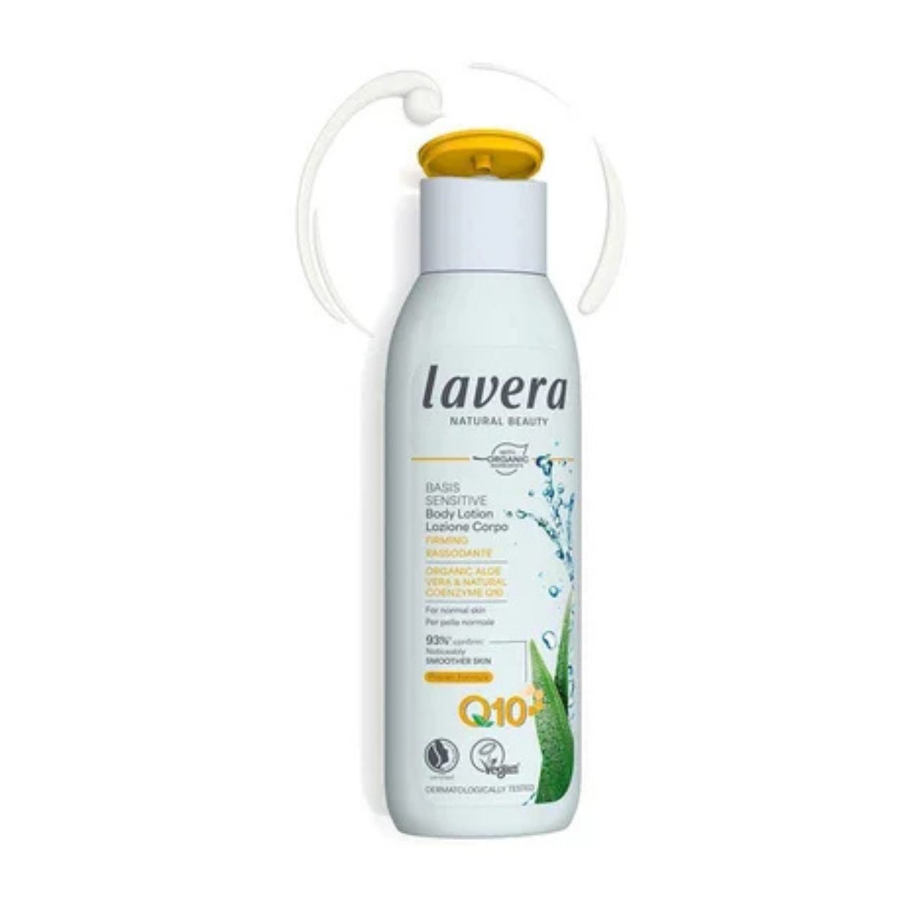 Lavera Basis Sensitive Firming Body Lotion 250ml open