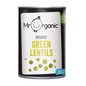 Mr Organic Lentils Tin 400g front packaging